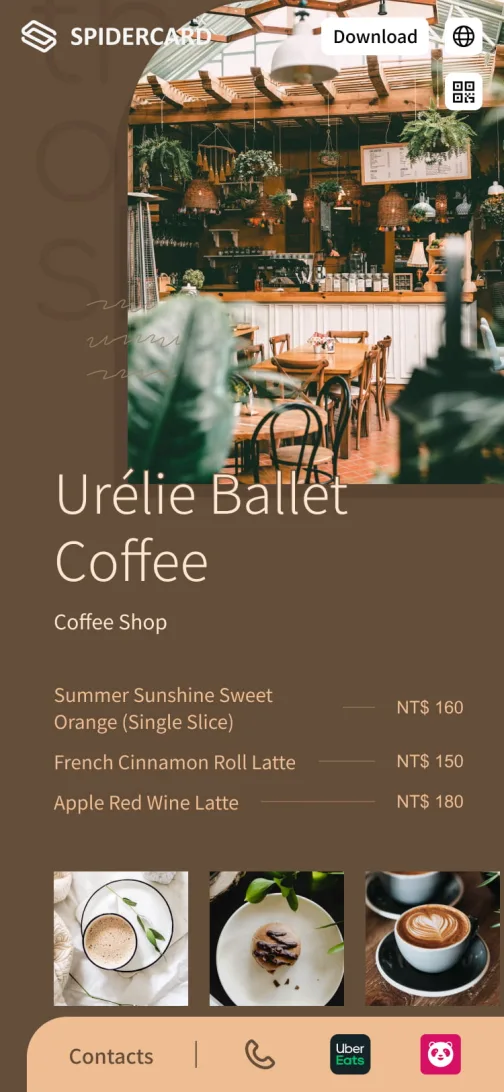 Themed Menu